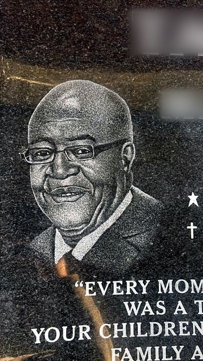 Hand-etched portrait